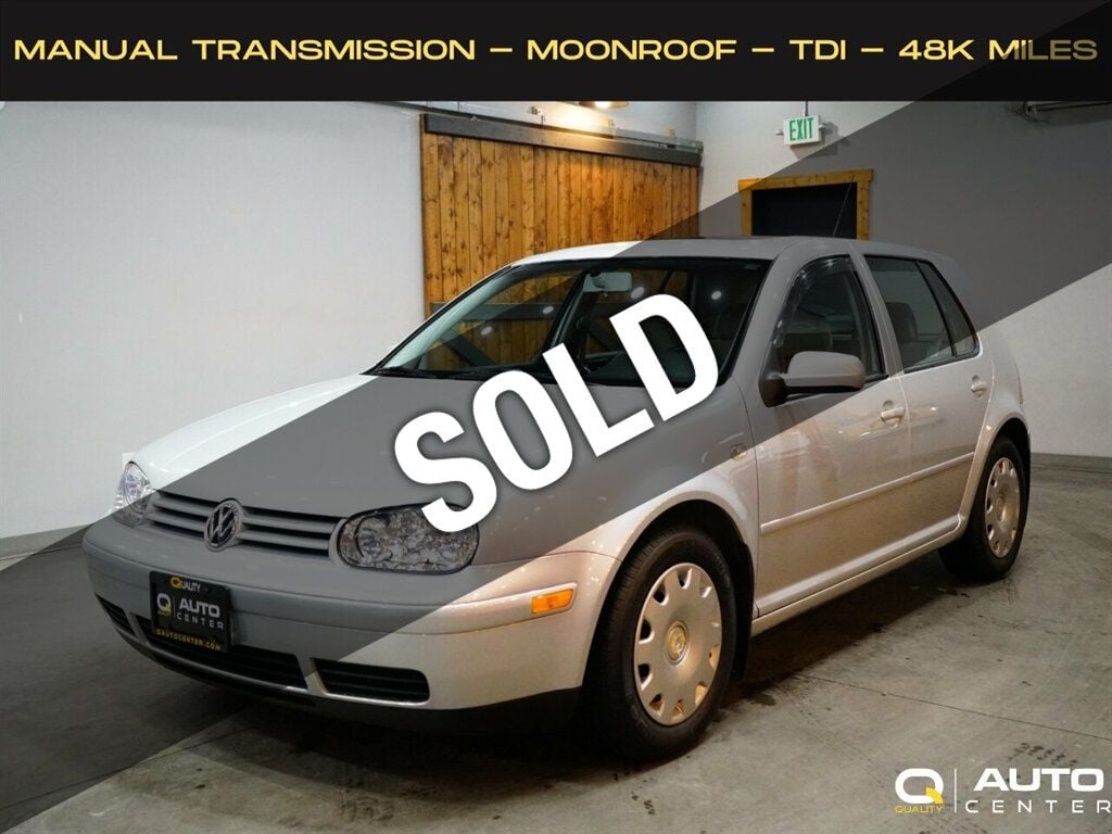 2000 Volkswagen Golf 4dr Hatchback GLS TDI Manual - 22706947 - 0