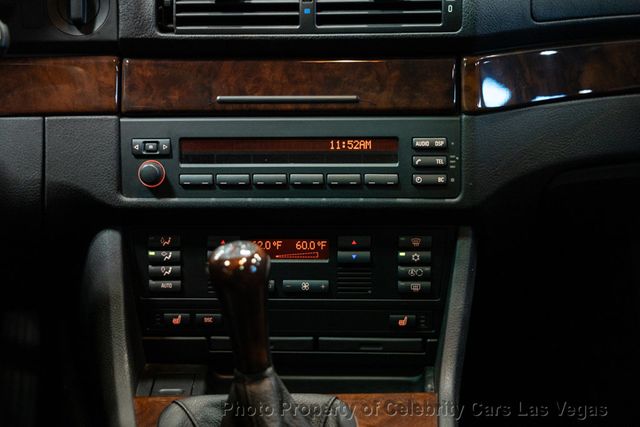 2001 BMW 5 Series M SPORT standard ---6-speed MANUAL, 1 owner, clean carfax! - 22951897 - 44