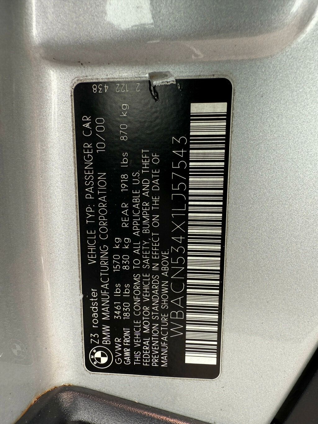 2001 BMW Z3 Roadster 3.0i - 23047111 - 21