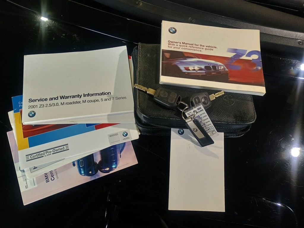 2001 BMW Z3 Roadster 3.0i M-Sport 1 Owner Clean Carfax Florida Car - 22979387 - 53