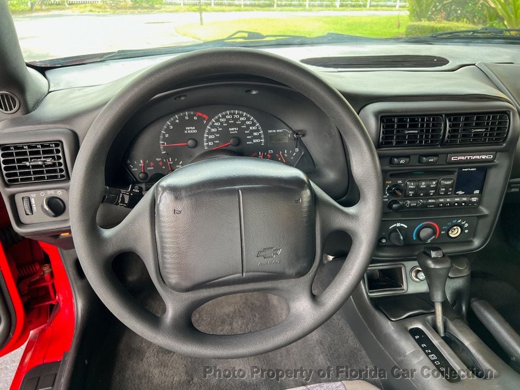 2001 Chevrolet Camaro Coupe T-Tops Automatic 3.8L V6 - 22353891 - 38