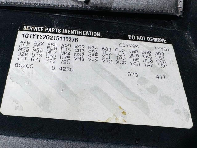 2001 Chevrolet Corvette 2dr Convertible - 22941967 - 97