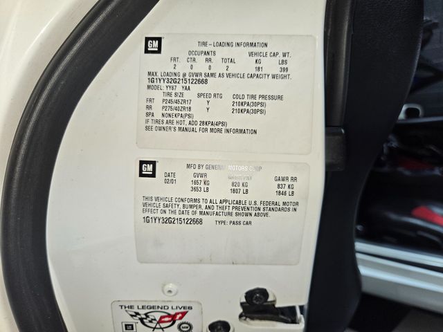 2001 Chevrolet Corvette 2dr Convertible - 23058562 - 88
