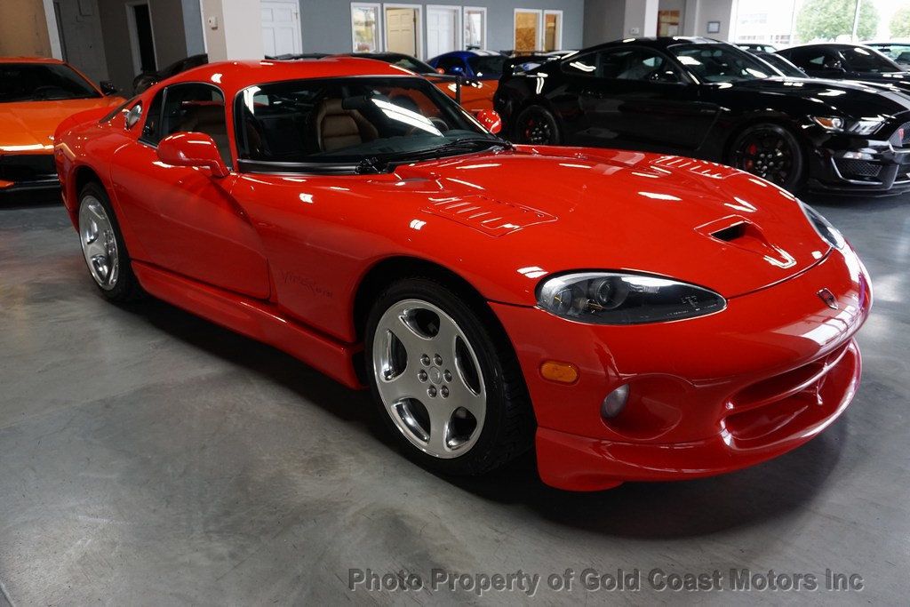 2001 Used Dodge Viper *GTS Coupe* *Viper Red/Cognac Interior* at Gold ...