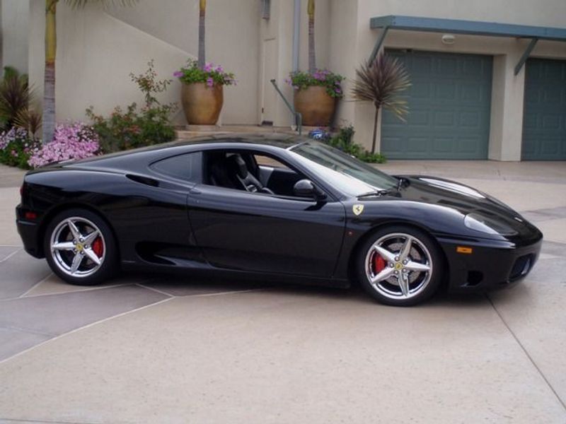 2001 Used Ferrari 360 Modena Black Black Beauty at Sports Car Company