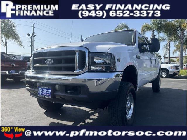 2001 Ford F350 Super Duty Crew Cab LARIAT 4X4 5SPEED MANUAL TRANS 6.8L GAS CLEAN - 22461294 - 0