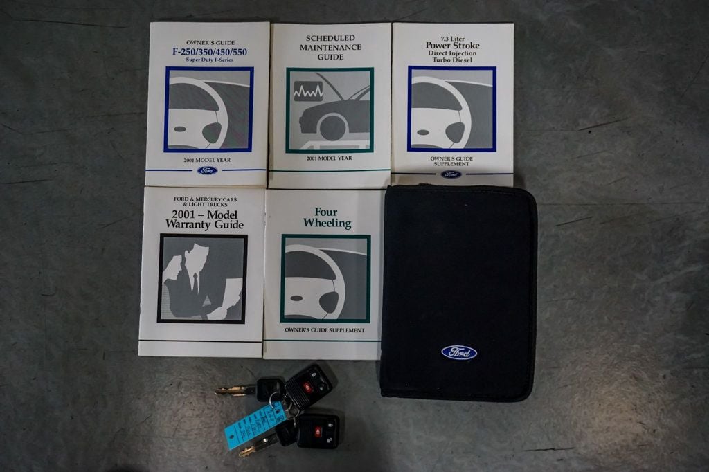 2001 Ford Super Duty F-350 DRW F350 4x4 7.3L 18k Miles - 22829031 - 92