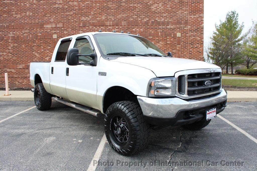 2001 Ford Super Duty F-350 SRW Lariat Crew Cab  4WD - New wheels & tires!  - 22683102 - 0