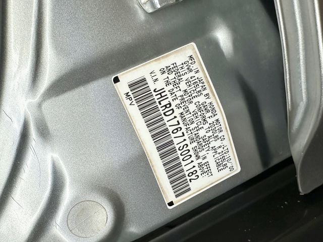2001 Honda CR-V 4WD EX Manual - 23060450 - 39