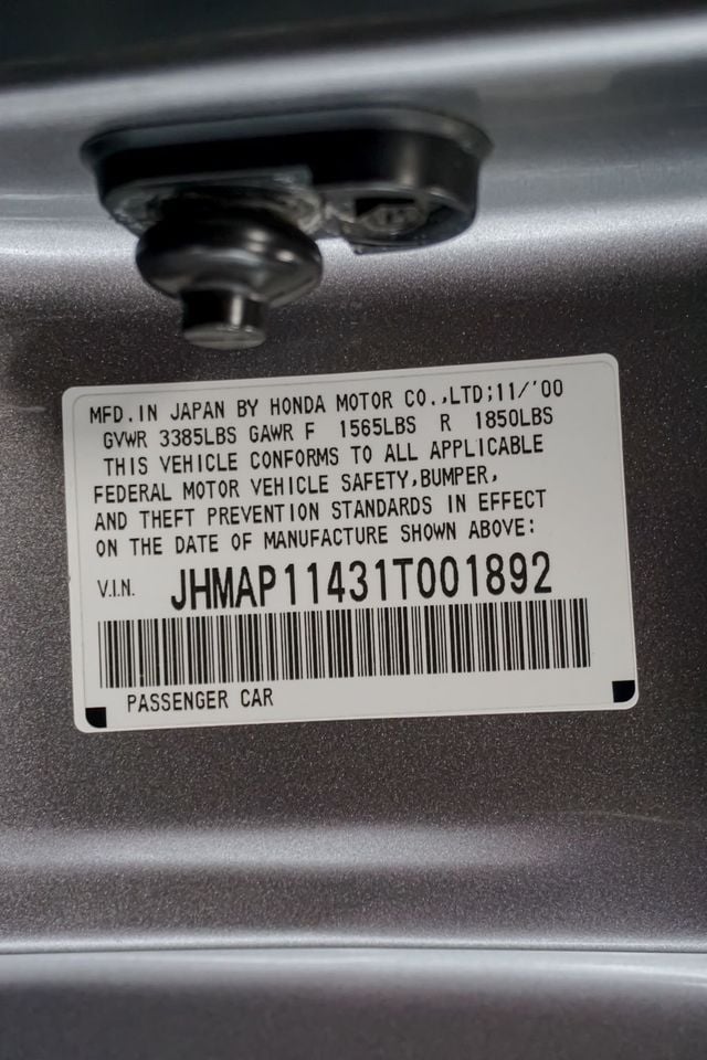 2001 Honda S2000 *S2000 Convertible* *6-Speed Manual* *Low Miles* - 22928017 - 28