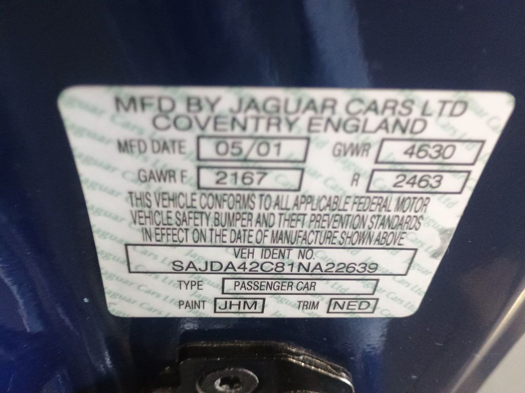 2001 Jaguar XK8 2dr Convertible Clean Carfax Florida Car - 22975971 - 65