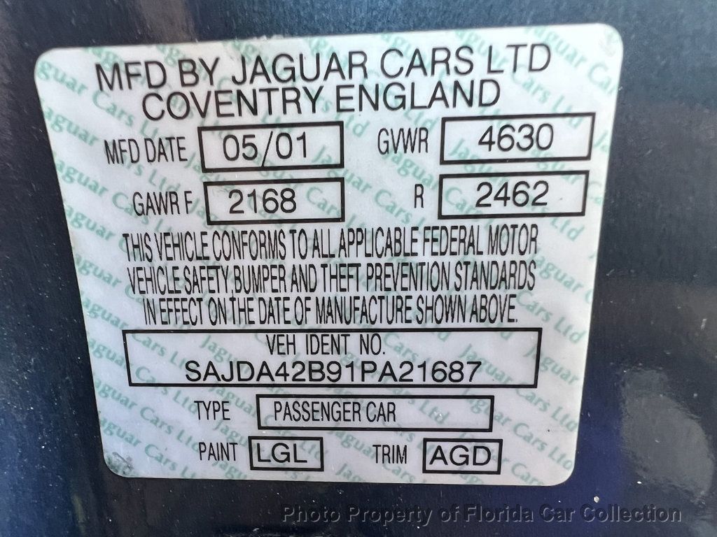 2001 Jaguar XK8 XKR Convertible Supercharged - 22799174 - 95