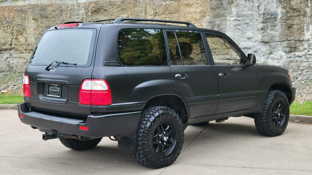 2001 Lexus LX 470 Magno Black Wrap, Old Man Emu 3" Lift, Well Maintained - 22408846 - 4
