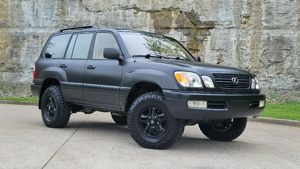 2001 Lexus LX 470 Magno Black Wrap, Old Man Emu 3" Lift, Well Maintained - 22408846 - 6