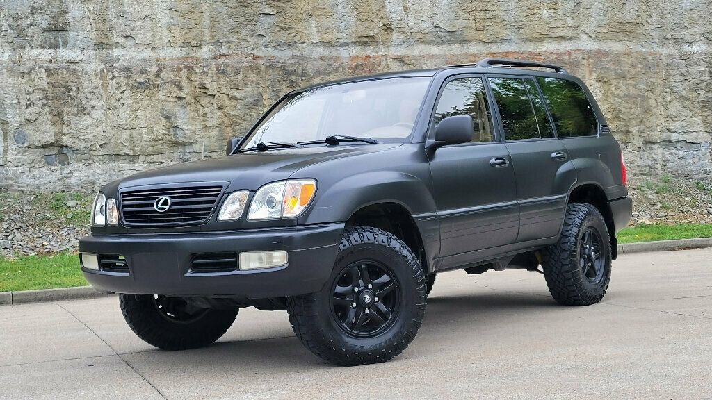 2001 Lexus LX 470 Magno Black Wrap, Old Man Emu 3" Lift, Well Maintained - 22408846 - 8