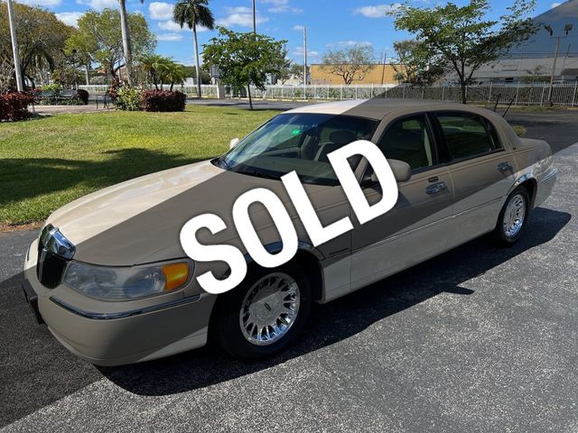 2001 Used Lincoln Town Car Cartier Sedan at Florida Car Collection