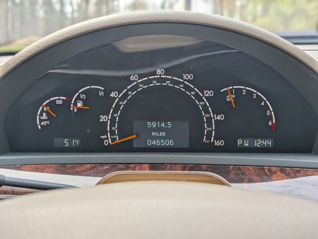 2001 Mercedes-Benz S-Class S500 4dr Sedan 5.0L - 22990124 - 22