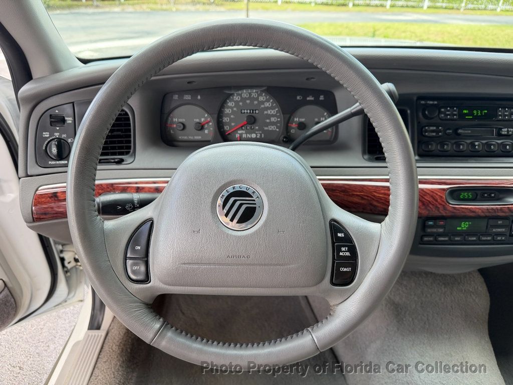 2001 Mercury Grand Marquis LS Premium Sedan Florida Edition - 22937893 - 42