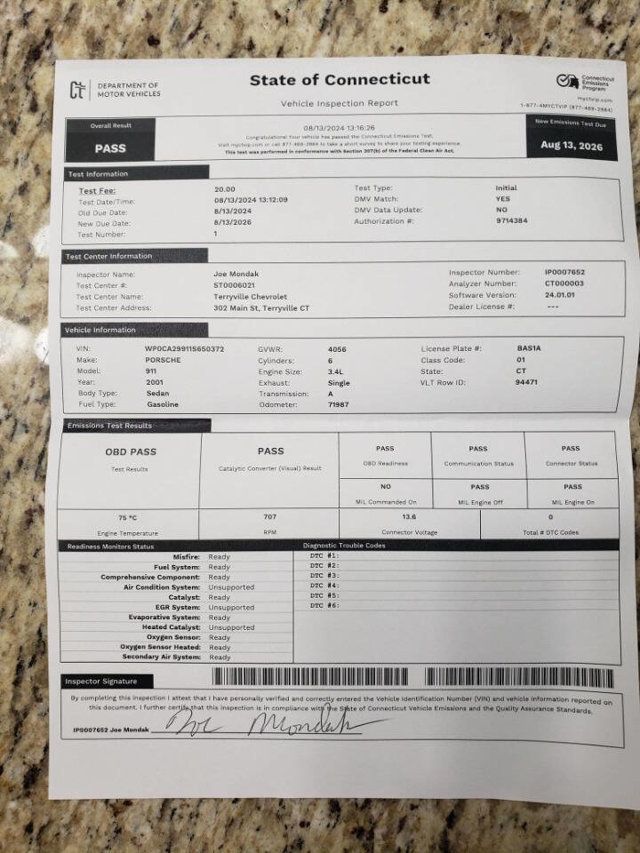 2001 Porsche 911 Carrera 2dr Cabriolet - 22880350 - 12