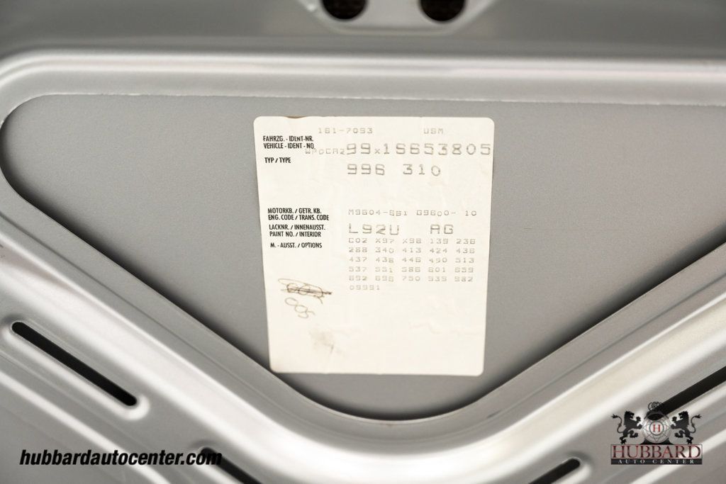 2001 Porsche 911 Carrera 2dr Carrera Cabriolet 6-Speed Manual - 22902834 - 97