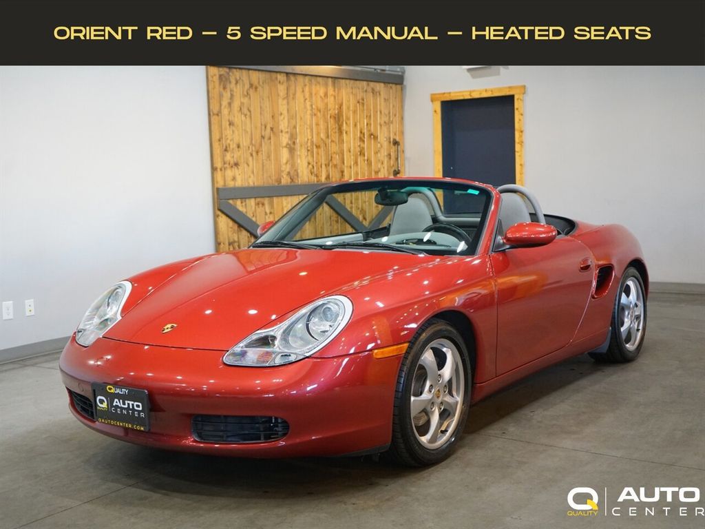 2001 Porsche Boxster 2dr Roadster 5-Speed Manual - 23092686 - 0