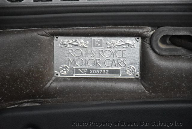 2001 Rolls-Royce Silver Seraph Concours Edition  - 22970753 - 81