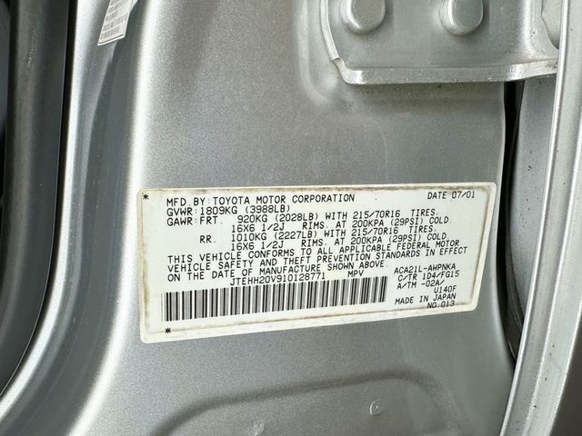 2001 Toyota RAV4 4dr Automatic 4WD - 23090448 - 40