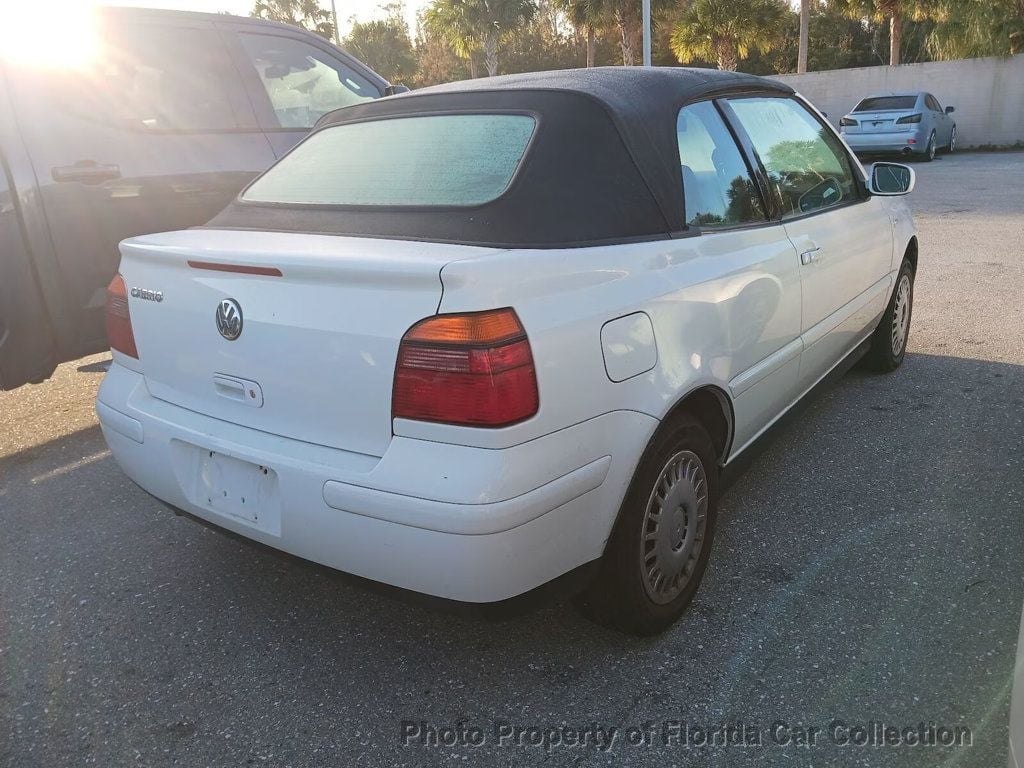 2001 Volkswagen Cabrio GL - 22659076 - 2