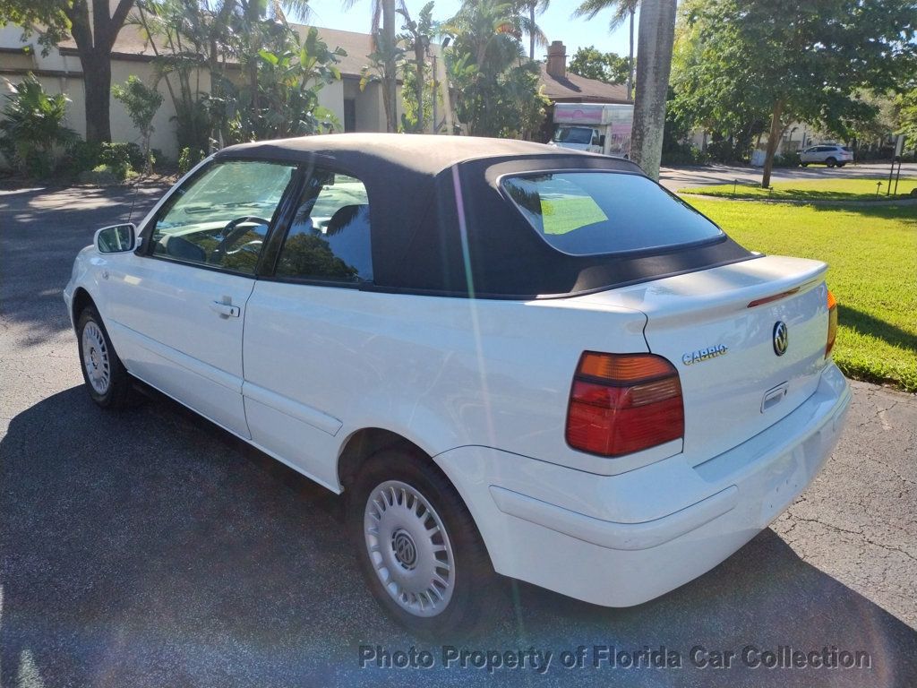 2001 Volkswagen Cabrio GL 2dr Convertible Manual - 22659076 - 3