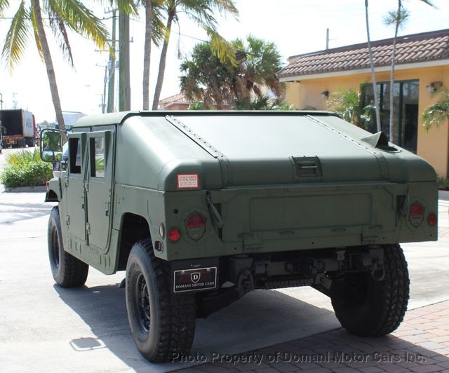 2002 AM General HUMVEE REAL FACTORY MILITARY AM GENERAL 4 DOOR SLANT BACK - 21703378 - 22