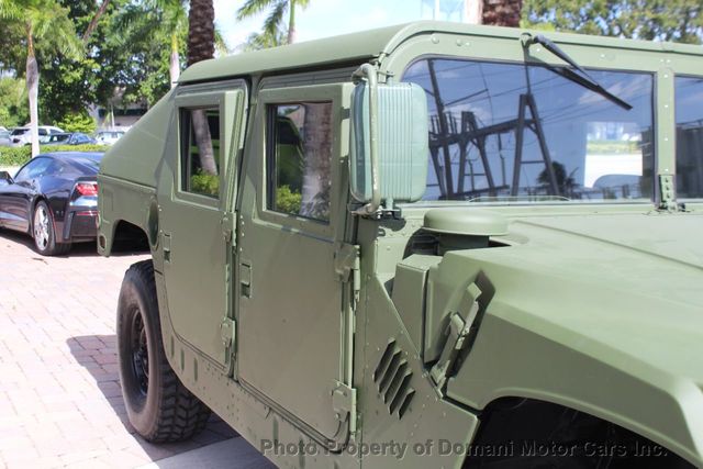 2002 AM General HUMVEE REAL FACTORY MILITARY AM GENERAL 4 DOOR SLANT BACK - 21703378 - 23