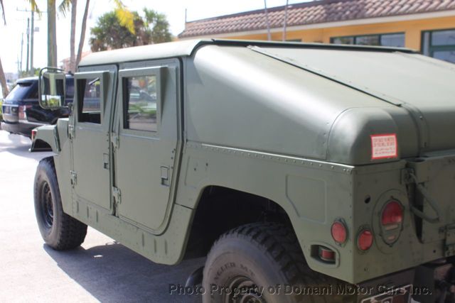 2002 AM General HUMVEE REAL FACTORY MILITARY AM GENERAL 4 DOOR SLANT BACK - 21703378 - 24