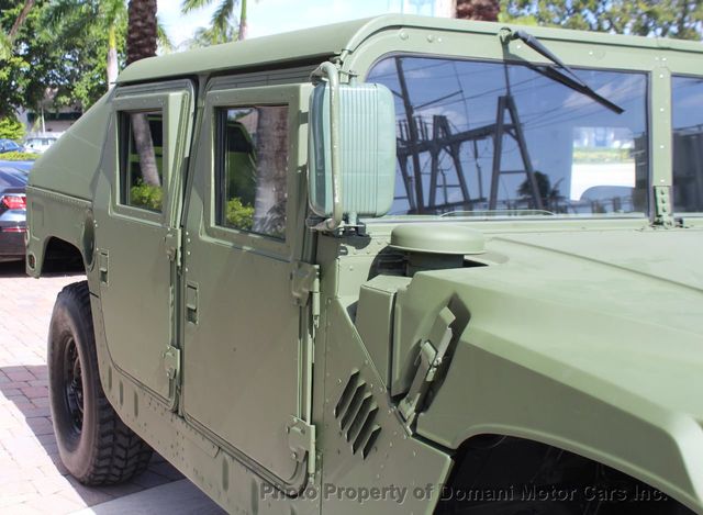 2002 AM General HUMVEE REAL FACTORY MILITARY AM GENERAL 4 DOOR SLANT BACK - 21703378 - 27