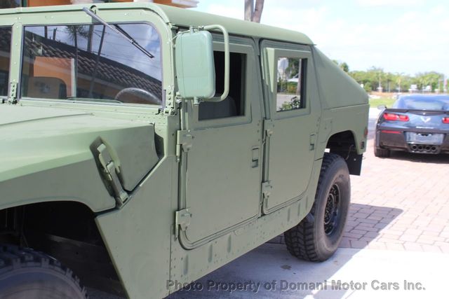 2002 AM General HUMVEE REAL FACTORY MILITARY AM GENERAL 4 DOOR SLANT BACK - 21703378 - 29