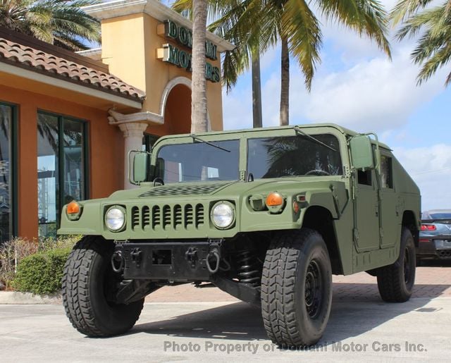 2002 AM General HUMVEE REAL FACTORY MILITARY AM GENERAL 4 DOOR SLANT BACK - 21703378 - 3