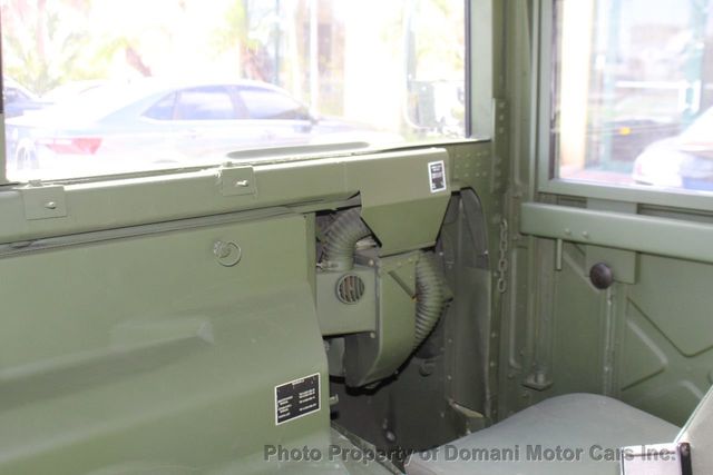 2002 AM General HUMVEE REAL FACTORY MILITARY AM GENERAL 4 DOOR SLANT BACK - 21703378 - 48