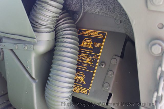 2002 AM General HUMVEE REAL FACTORY MILITARY AM GENERAL 4 DOOR SLANT BACK - 21703378 - 64