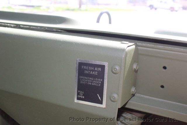 2002 AM General HUMVEE REAL FACTORY MILITARY AM GENERAL 4 DOOR SLANT BACK - 21703378 - 65