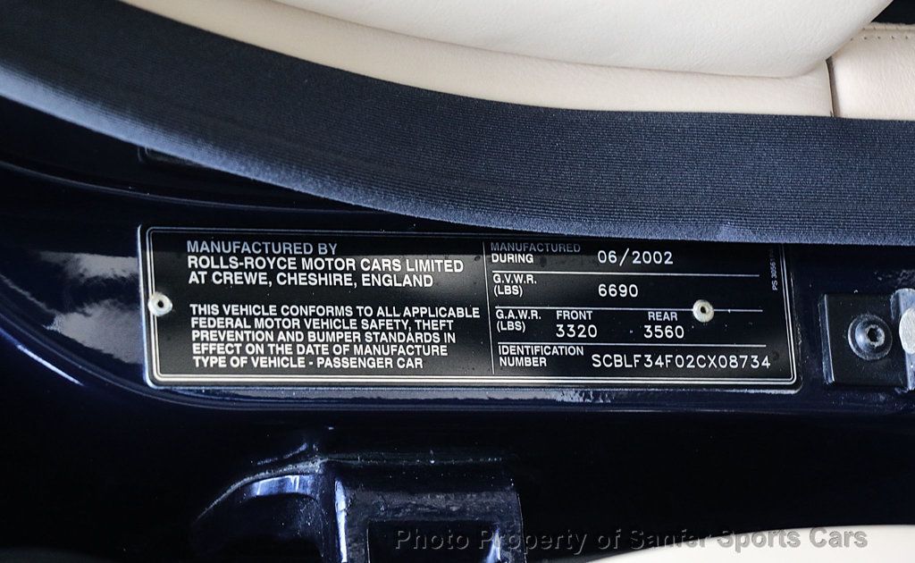 2002 Bentley Arnage 4dr Sedan T - 23046253 - 57