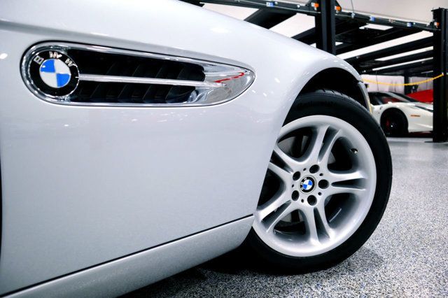 2002 BMW Z8 ROADSTER TITANIUM SILVER...3,685 Miles...Collector Grade Z8!  - 22192758 - 13