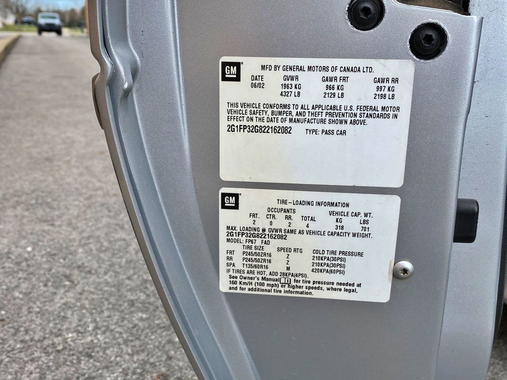 2002 Chevrolet Camaro 2dr Convertible Z28 - 23004869 - 16