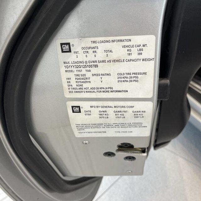 2002 Chevrolet Corvette 2dr Convertible - 22840321 - 37