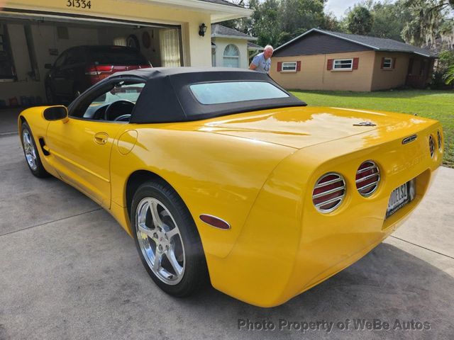 2002 Chevrolet Corvette Convertible For Sale - 22269118 - 3