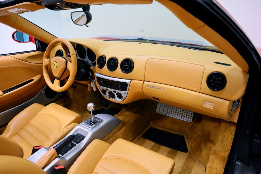 2002 Ferrari 360 SPIDER 6SP GATED * ONLY 10K MILES...Collectable Gated Shifter!  - 21212805 - 29