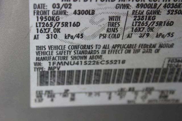 2002 Ford Excursion 137" WB 6.8L XLT 4WD - 23023838 - 10