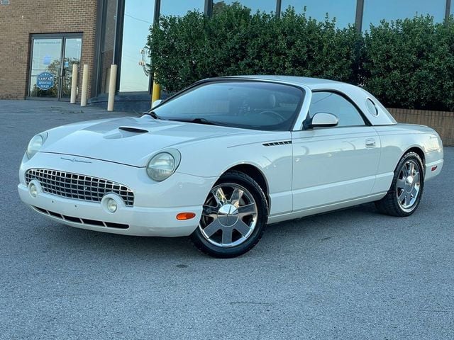 2002 Ford Thunderbird 2002 FORD THUNDERBIRD CONVERTIBLE DELUXE LOW-MILES 615-730-9991 - 22482213 - 19