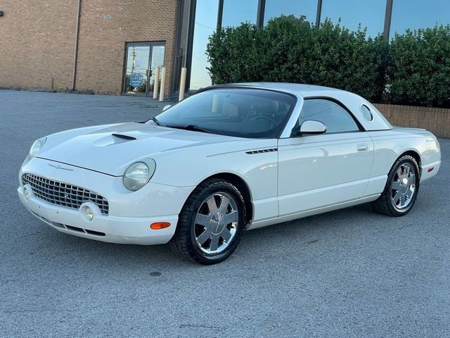 2002 Ford Thunderbird 2002 FORD THUNDERBIRD CONVERTIBLE DELUXE LOW-MILES 615-730-9991 - 22482213 - 2