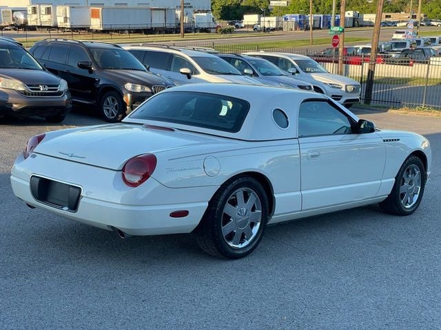 2002 Ford Thunderbird 2002 FORD THUNDERBIRD CONVERTIBLE DELUXE LOW-MILES 615-730-9991 - 22482213 - 5