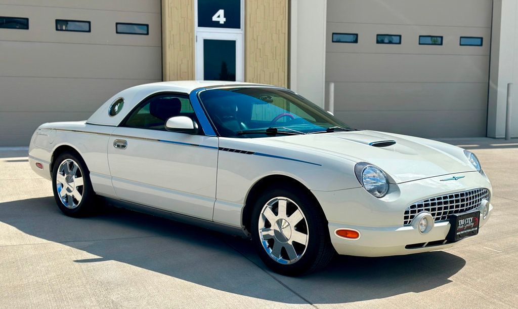 2002 Ford Thunderbird 2002 FORD THUNDERBIRD CONVERTIBLE W/ HARDTOP T-BIRD - 22590494 - 4