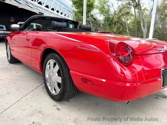 2002 Ford Thunderbird 2dr Convertible Deluxe - 23000613 - 14